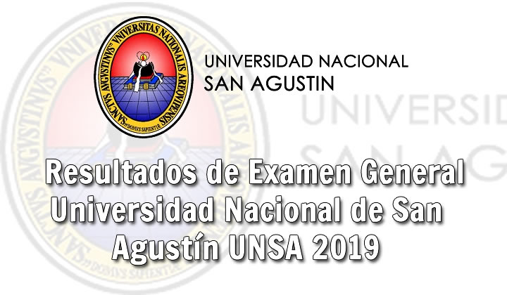 Ingresantes examen de admisión UNSA 2019 Fase I