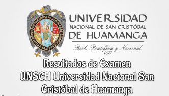 Ingresantes UNSCH Universidad Nacional San Cristóbal de Huamanga