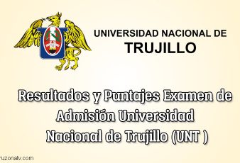Resultados Examen de admisión UNT