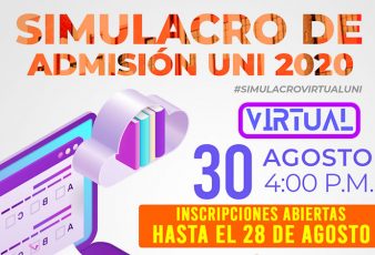 Puntajes y Resultados Simulacro de Admisión Virtual UNI 2020